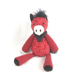 Scentsy Buddy Bandit The Horse Red Stuff Toy
